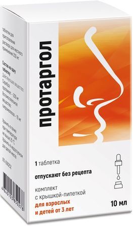 Протаргол 200мг 1 шт. таблетки для приготовления раствора для местного применения без растворителя с пипеткой Обновление Пфк Протаргол 200мг 1 шт. таблетки для приготовления раствора для местного применения без растворителя с пипеткой Обновление Пфк