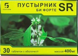 Пустырник Би Форте Sr таблетки 30 шт. Пустырник Би Форте Sr таблетки 30 шт.