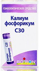 Калиум фосфорикум с30 4г гранулы гомеопатические Калиум фосфорикум с30 4г гранулы гомеопатические