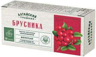 Брусника листья фиточай 50г Брусника листья фиточай 50г