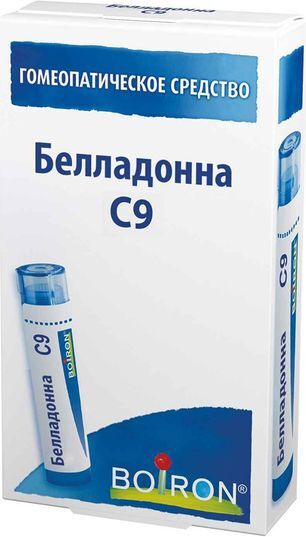 Белладонна c9 4г гранулы гомеопатические Белладонна c9 4г гранулы гомеопатические