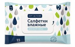 Комфорте салфетки влажные универсальные 15 шт.