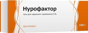 Нурофактор 5% 100г гель для наружного применения Нурофактор 5% 100г гель для наружного применения