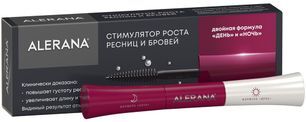 Алерана стимулятор роста ресниц/бровей 6мл 2 шт. Вертекс