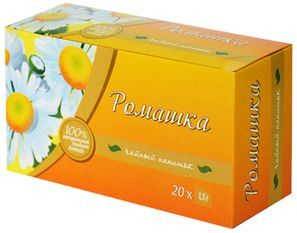Ромашка Напиток Чайный 1,5г 20 шт. Кима Фирма