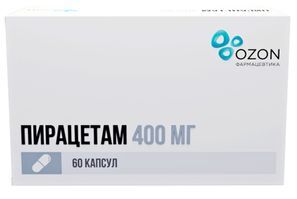 Пирацетам 400мг 60 шт. капсулы Озон