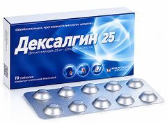Дексалгин 25 25мг 10 шт. таблетки покрытые пленочной оболочкой Дексалгин 25 25мг 10 шт. таблетки покрытые пленочной оболочкой