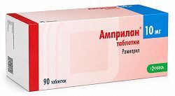 Амприлан 10мг 90 шт. таблетки Амприлан 10мг 90 шт. таблетки