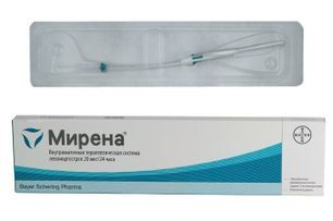 Мирена 1 шт. внутриматочная терапевтическая система Мирена 1 шт. внутриматочная терапевтическая система