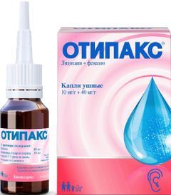Отипакс 16г (15мл) капли ушные Отипакс 16г (15мл) капли ушные