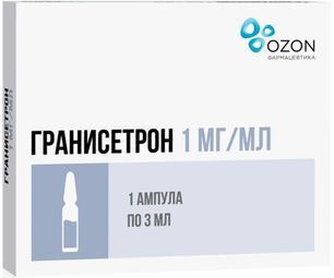 Гранисетрон 1мг/мл 3мл 1 шт. концентрат для приготовления раствора для инфузий