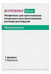Креземба 200мг лиофилизат для приготовления концентрата для приготовления раствора для инфузий Креземба 200мг лиофилизат для приготовления концентрата для приготовления раствора для инфузий