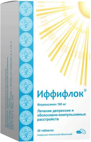Иффифлок 100мг 30 шт. таблетки покрытые пленочной оболочкой