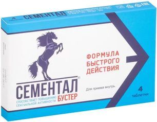 Сементал Бустер таблетки 4 шт. В-Мин + Сементал Бустер таблетки 4 шт. В-Мин +
