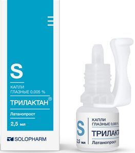 Трилактан 0,005% 2,5мл 1 шт. капли глазные