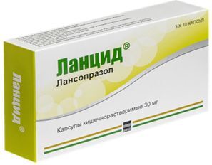 Ланцид 30мг 30 шт. капсулы кишечнорастворимые