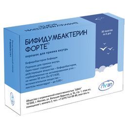 Бифидумбактерин форте 50млн.кое/пакет 0,85г 30 шт. порошок для приема внутрь