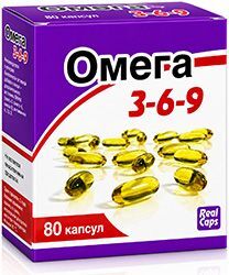 Омега 3-6-9 капсулы 80 шт. РеалКапс Омега 3-6-9 капсулы 80 шт. РеалКапс