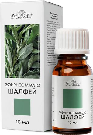 Мирролла масло эфирное шалфей 10мл Мирролла масло эфирное шалфей 10мл
