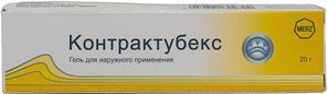 Контрактубекс 20г гель для наружного применения
