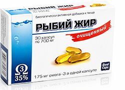 Рыбий Жир Реалкапс капсулы 700мг Очищенный 30 шт. РеалКапс Рыбий Жир Реалкапс капсулы 700мг Очищенный 30 шт. РеалКапс