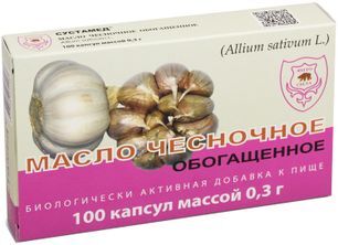 Сустамед масло чесночное обогащенное капсулы 100 шт. Сустамед масло чесночное обогащенное капсулы 100 шт.
