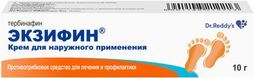 Экзифин 1% 10г крем Dr. Reddy.s Laboratories Ltd. Экзифин 1% 10г крем Dr. Reddy.s Laboratories Ltd.