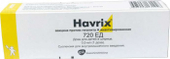 Вакцина Хаврикс 720Ед 0,5мл 1 шт. суспензия для инъекций шприц