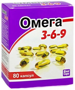 Омега 3-6-9 капсулы 80 шт.