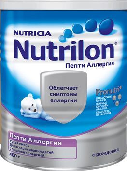 Нутрилон пепти аллергия смесь сухая 400г Нутрилон пепти аллергия смесь сухая 400г