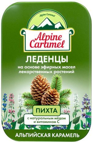 Альпийская Карамель леденцы детские Мёд/Витамин С/Пихта 53г Альпийская Карамель леденцы детские Мёд/Витамин С/Пихта 53г