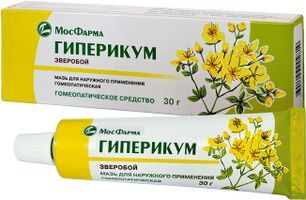 Гиперикум 30г мазь для наружного применения гомеопатическая Мфф