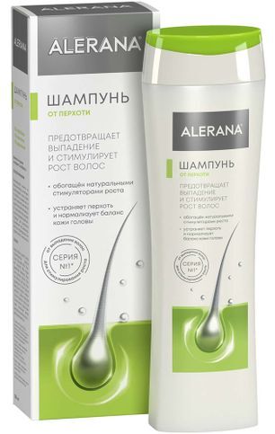 Алерана шампунь против перхоти 250мл Вертекс