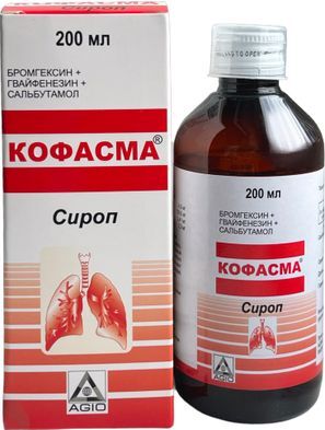 Кофасма 200мл сироп Аджио Фармацевтикалз Лтд. Кофасма 200мл сироп Аджио Фармацевтикалз Лтд.