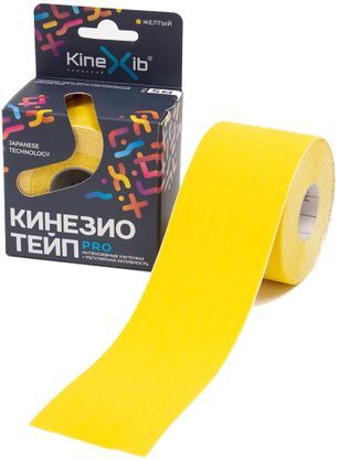 Кинексиб Про Кинезио-Тейп бинт Вв 5см х 5м желтый Winner Industries (Shenzhen) Co., Ltd. Кинексиб Про Кинезио-Тейп бинт Вв 5см х 5м желтый Winner Industries (Shenzhen) Co., Ltd.
