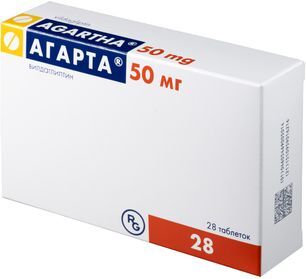 Агарта 50мг 28 шт. таблетки Агарта 50мг 28 шт. таблетки