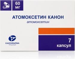 Атомоксетин Канон 60мг 7 шт. капсулы