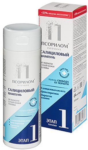 Псорилом шампунь Салициловый от/сухой перхоти 150мл Фратти Псорилом шампунь Салициловый от/сухой перхоти 150мл Фратти