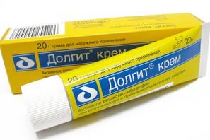 Долгит 5% 20г крем для наружного применения