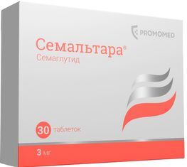 Семальтара 3мг 30 шт. таблетки Семальтара 3мг 30 шт. таблетки