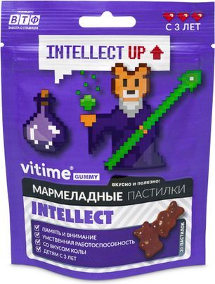 Витайм пастилки мармеладные интеллект 30 шт.