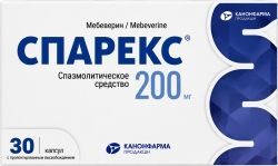 Спарекс 200мг 30 шт. капсулы с пролонгированным высвобождением продакшн Зао Спарекс 200мг 30 шт. капсулы с пролонгированным высвобождением продакшн Зао