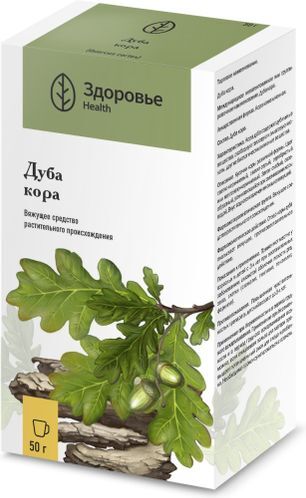 Дуба Кора измельченная 50г Дуба Кора измельченная 50г