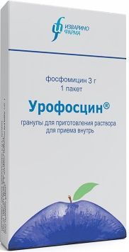 Урофосцин 3г 1 шт. гранулы для приготовления раствора для приема внутрь Лабиана Фармасьютикалс С.Л.У. Урофосцин 3г 1 шт. гранулы для приготовления раствора для приема внутрь Лабиана Фармасьютикалс С.Л.У.