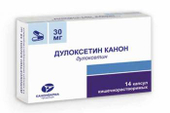 Дулоксетин Канон 30мг 14 шт. капсулы кишечнорастворимые
