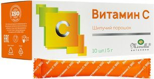 Мирролла Витамин С 900 порошок шипучий для приготовления раствора 5г 10 шт. Мирролла Мирролла Витамин С 900 порошок шипучий для приготовления раствора 5г 10 шт. Мирролла
