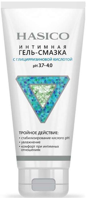 Хасико гель-смазка с L-Глицирризиновой кислотой Ph 3,7-4,0 100мл Лаборатория Эманси