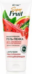 Витэкс супер фрут гель-пенка для умывания/снятия макияжа мицеллярная с арбузом 200мл Витэкс супер фрут гель-пенка для умывания/снятия макияжа мицеллярная с арбузом 200мл