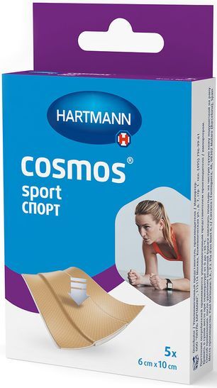 Хартманн Космос Спорт пластырь 6х10см 5 шт. Paul Hartmann Хартманн Космос Спорт пластырь 6х10см 5 шт. Paul Hartmann