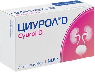 Циурол д порошок 14,6г 7 шт. Циурол д порошок 14,6г 7 шт.